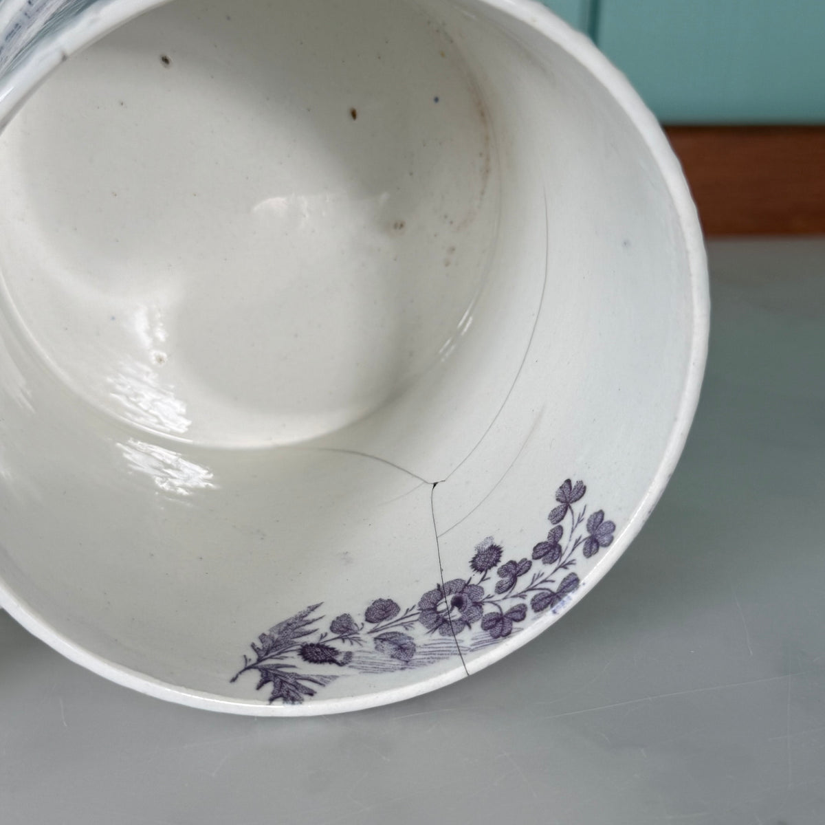 William IV 1831 Coronation Pearlware Mug – C & R