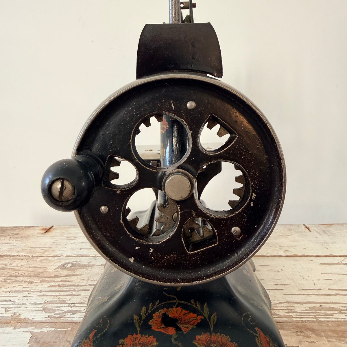 Antique German Westfalia No. 7 Miniature Hand-Crank Sewing Machine c.1900