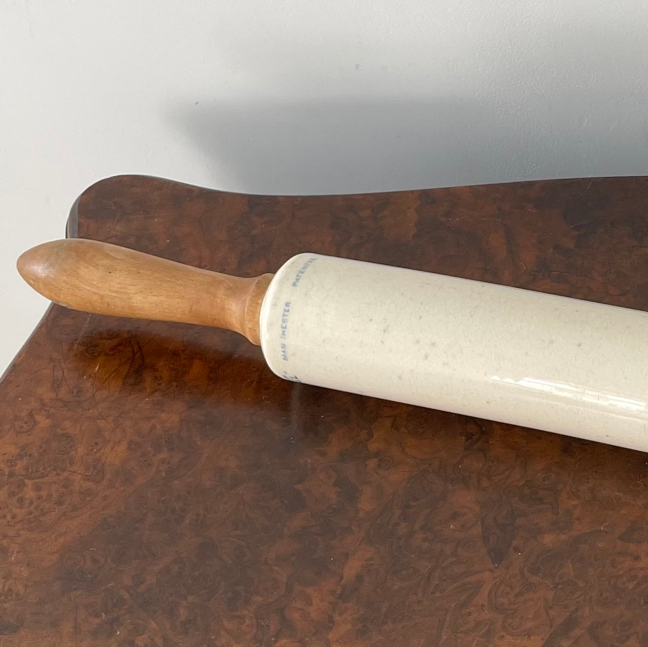 Antique Isobel Ironstone Advertising Rolling Pin – Choice of 4 Variants