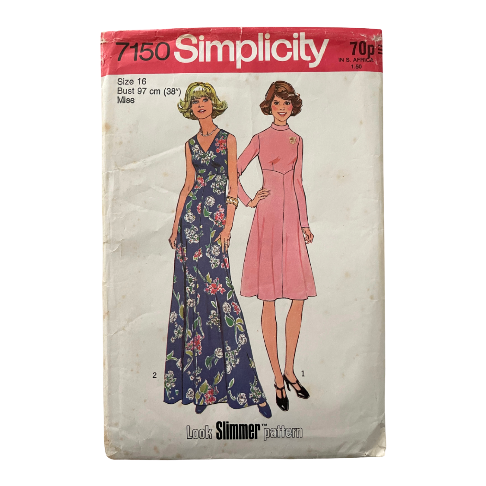 Simplicity 7150 Womens Size 14 UK Dress FF