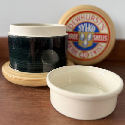 Dewhurst’s Sylko Ceramic Cotton Reel Pot