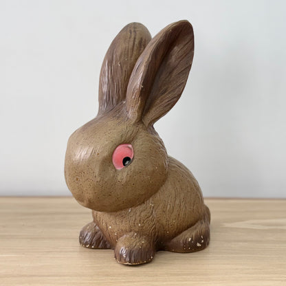 XL SylvaC Rabbit No 1028 Brown Mid Century Pottery Ornament 25.5 cm