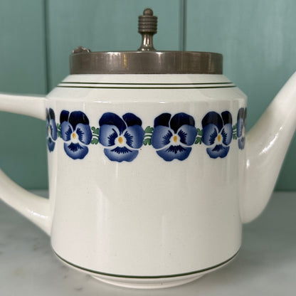 Art Deco WMF Wächtersbach Pansy Teapot Dec. 2194