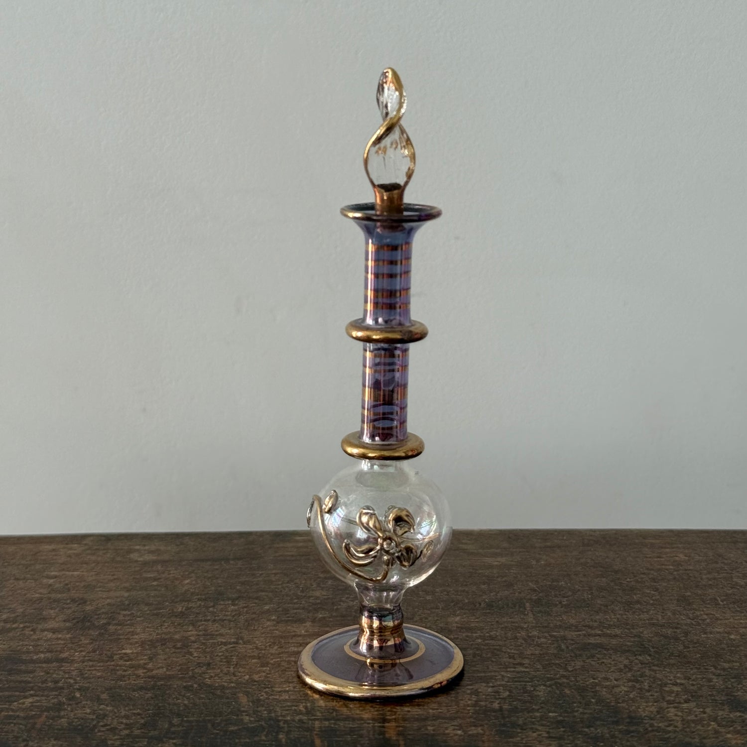 Small glass perfume