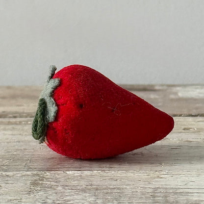 Antique Red Velvet Strawberry Emery