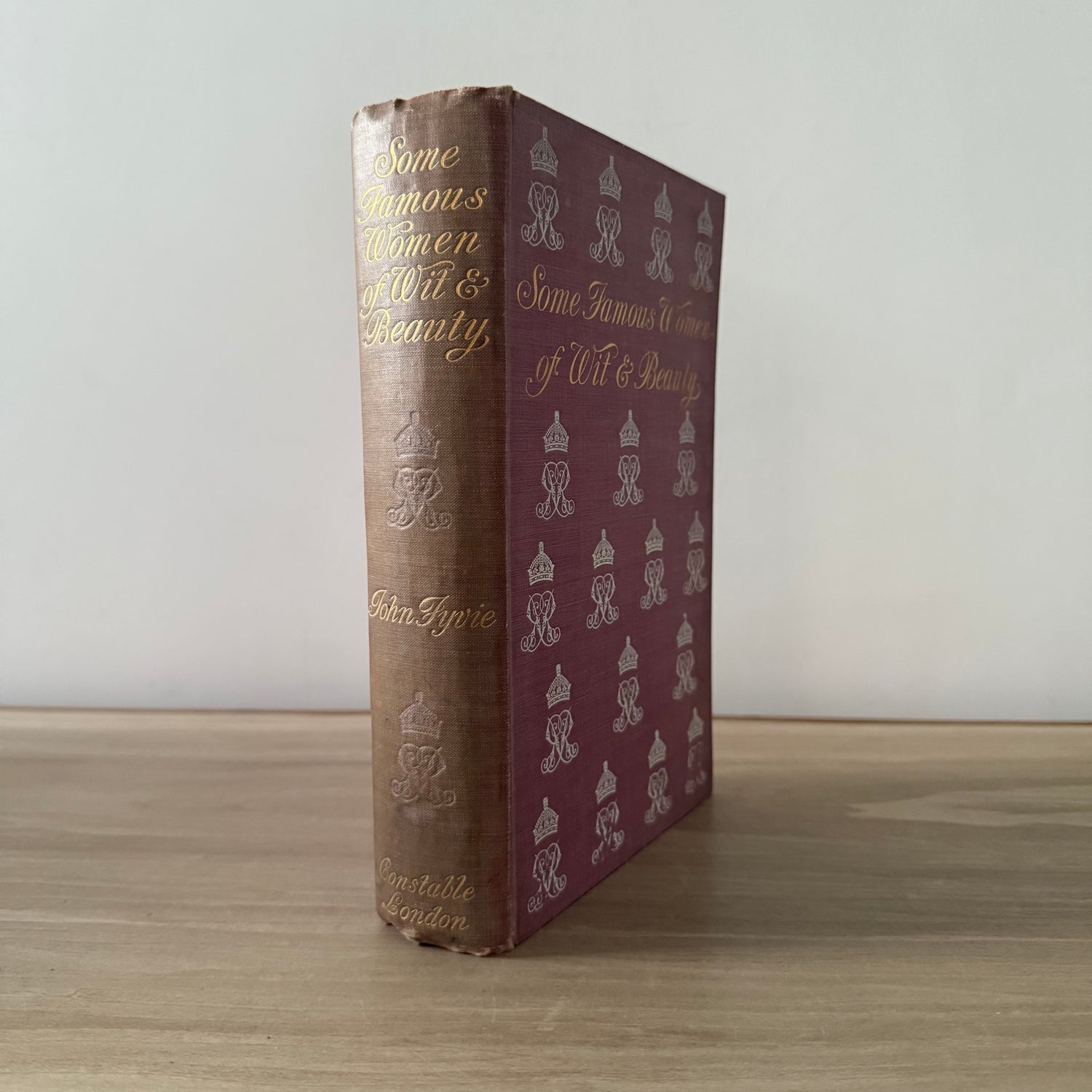 Some Famous Women of Wit &amp;amp; Beauty John Fyvie 1905 Constable Illustrated