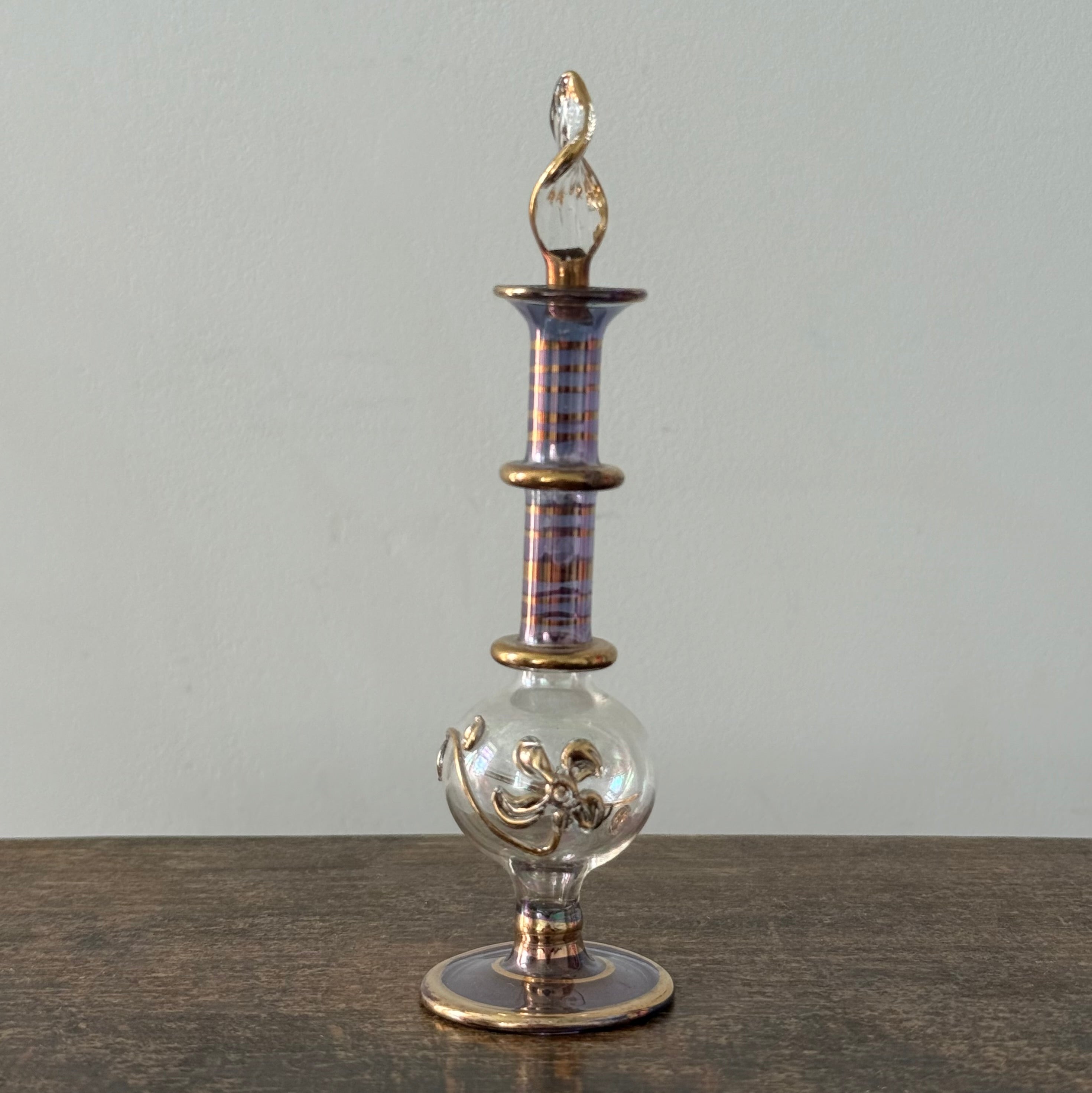 Small glass perfume