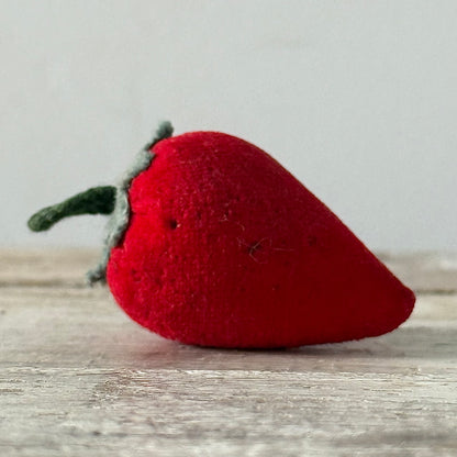 Antique Red Velvet Strawberry Emery
