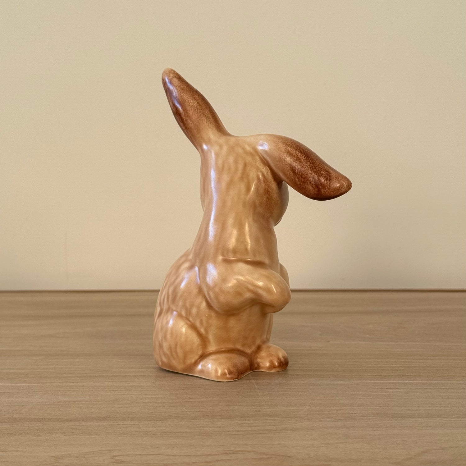 Vintage Sylvac Brown Rabbit Figure Standing Upright