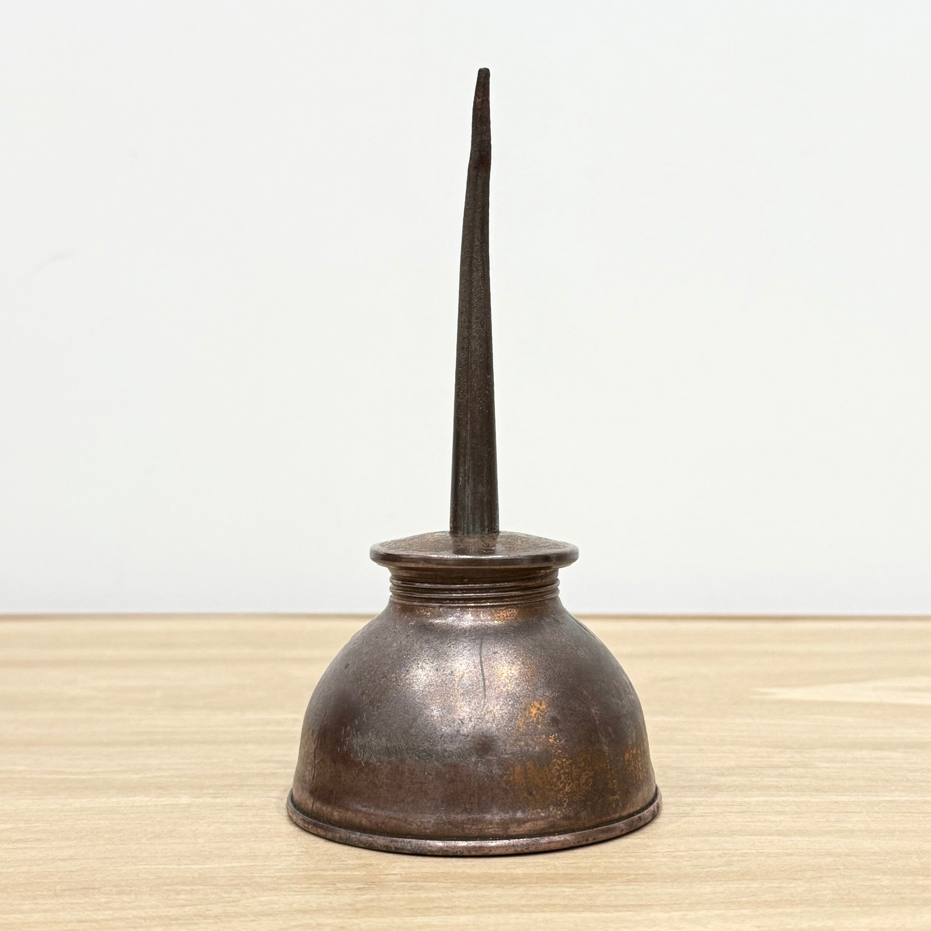 Antique Singer Industrial Sewing Machine Oil Can, Embossed, Cleaned