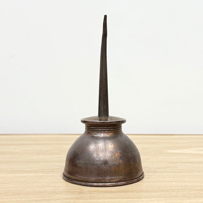 Antique Singer Industrial Sewing Machine Oil Can, Embossed, Cleaned
