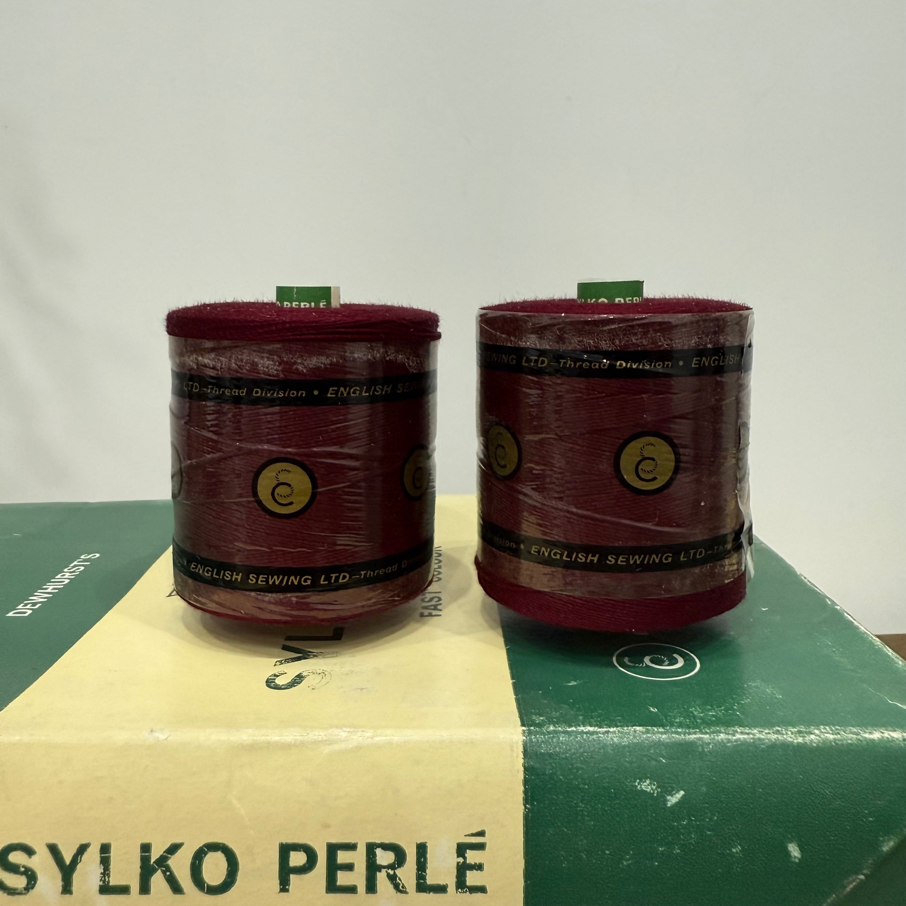 Dewhurst’s Sylko Perlé Thread – Three Boxed Sets, 24 Reels