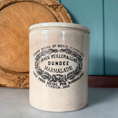 Antique Victorian James Keiller &amp; Sons Dundee Marmalade 2lb Pot Maling