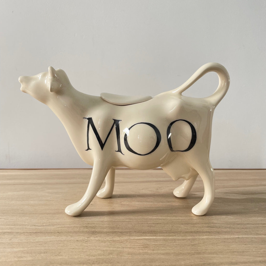 Emma Bridgewater Toast &amp; Marmalade “MOO” Cow Creamer  – Made in England
