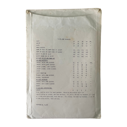 WWeekly B506 Womens Size 12 UK Jacket Blouse Skirt FF