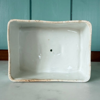 Antique St Ivel Cheese Dish by Wilkinson Ltd Staffordshire c.1910