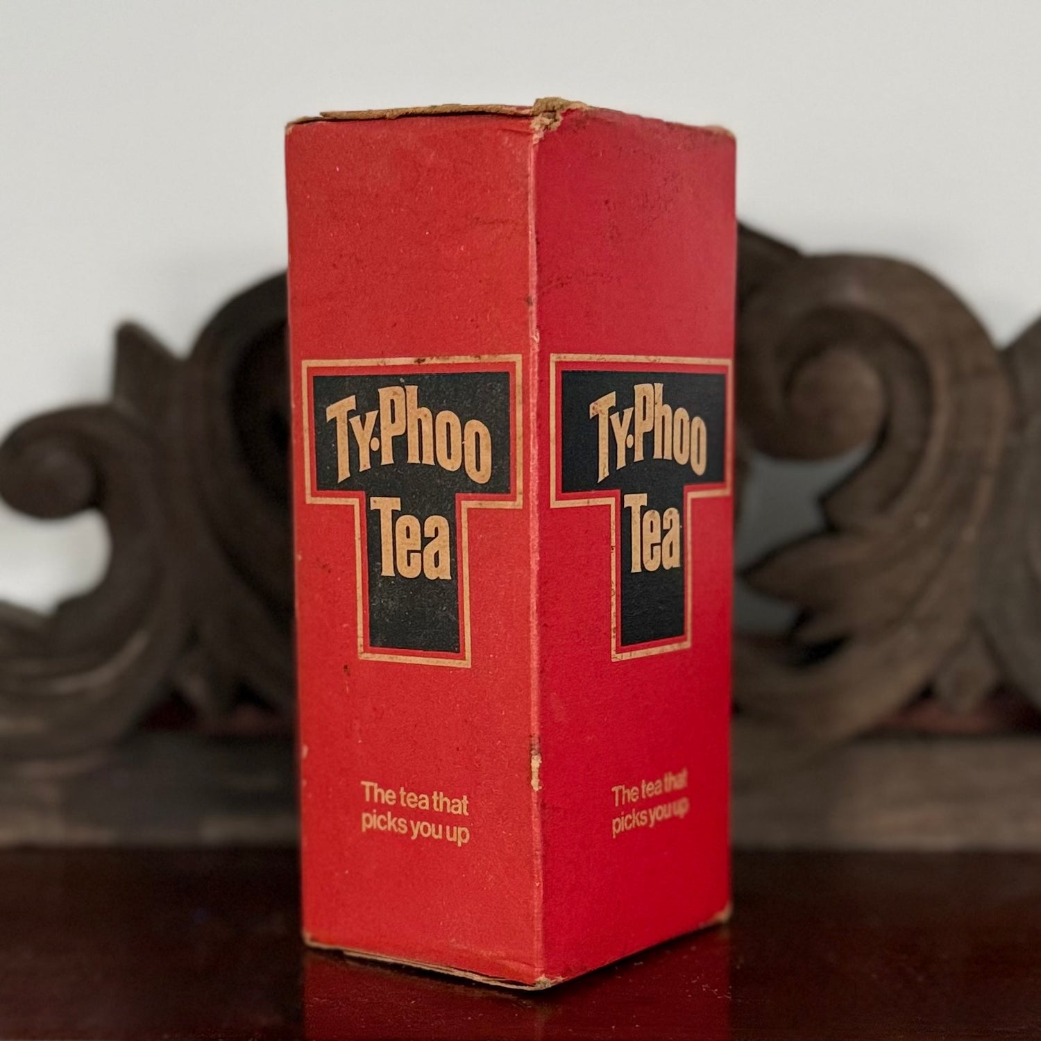 Vintage Typhoo Tea 4 oz Unopened Packet Advertising Packaging