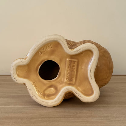 Large Sylvac Brown Rabbit Model 1028 Vintage Pottery Figure