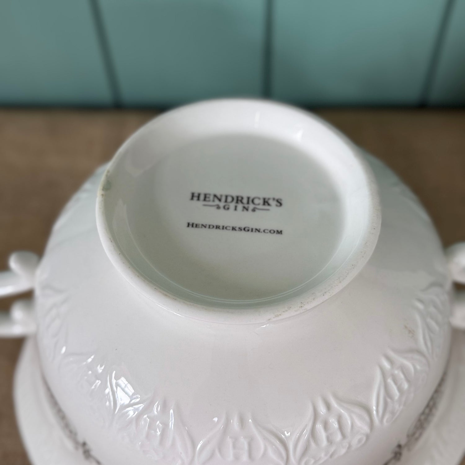 Hendrick’s Gin Large Ceramic Punch Bowl A Most Unusual Gin