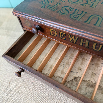 Antique Dewhurst’s Sylko Haberdashery Counter Display Cabinet
