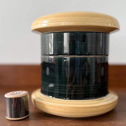 Dewhurst’s Sylko Ceramic Cotton Reel Pot