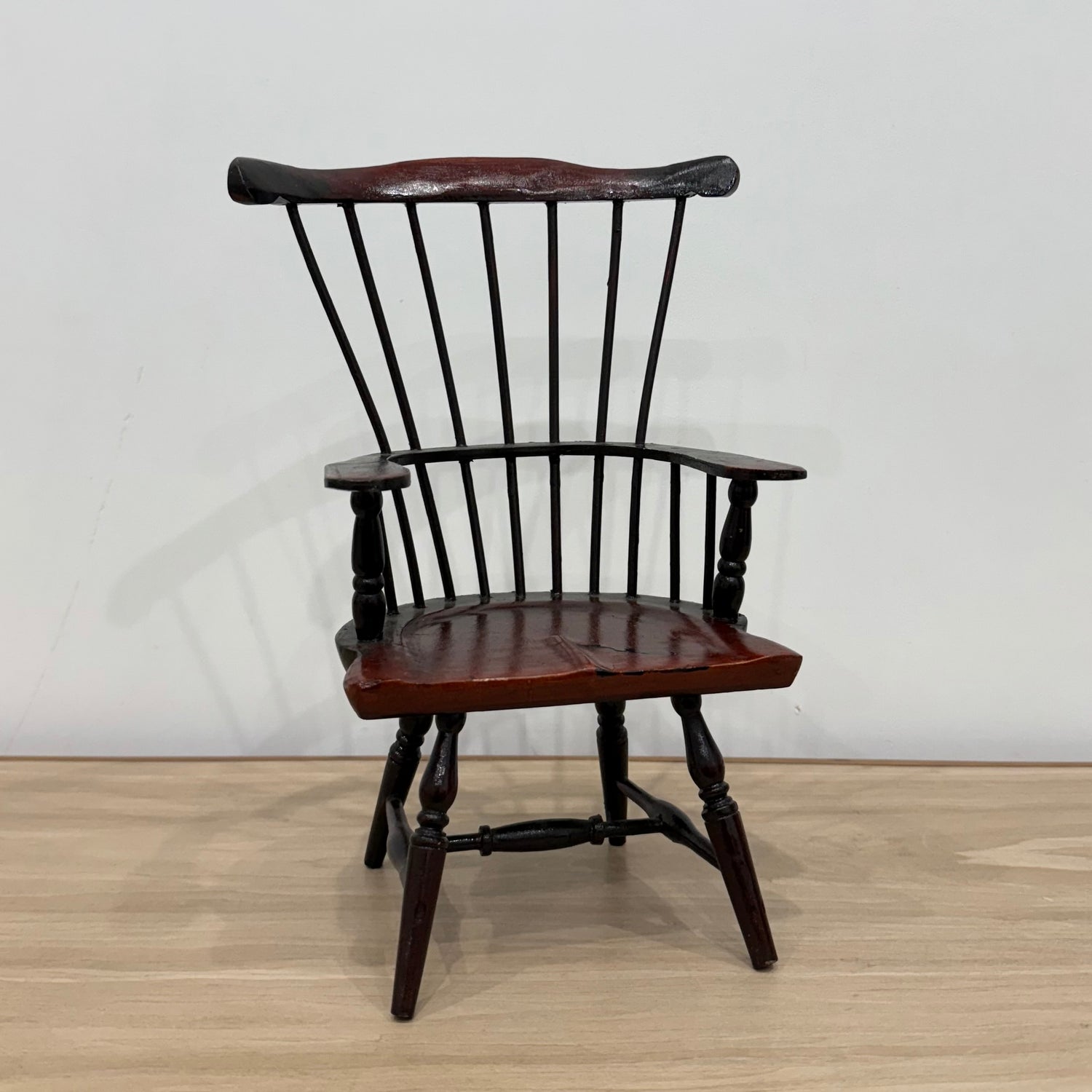 Miniature Windsor Style Doll’s Chair