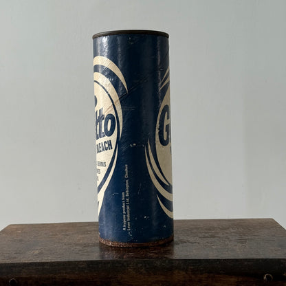 Glitto With Bleach Vintage Cleaning Powder Tin Unopened
