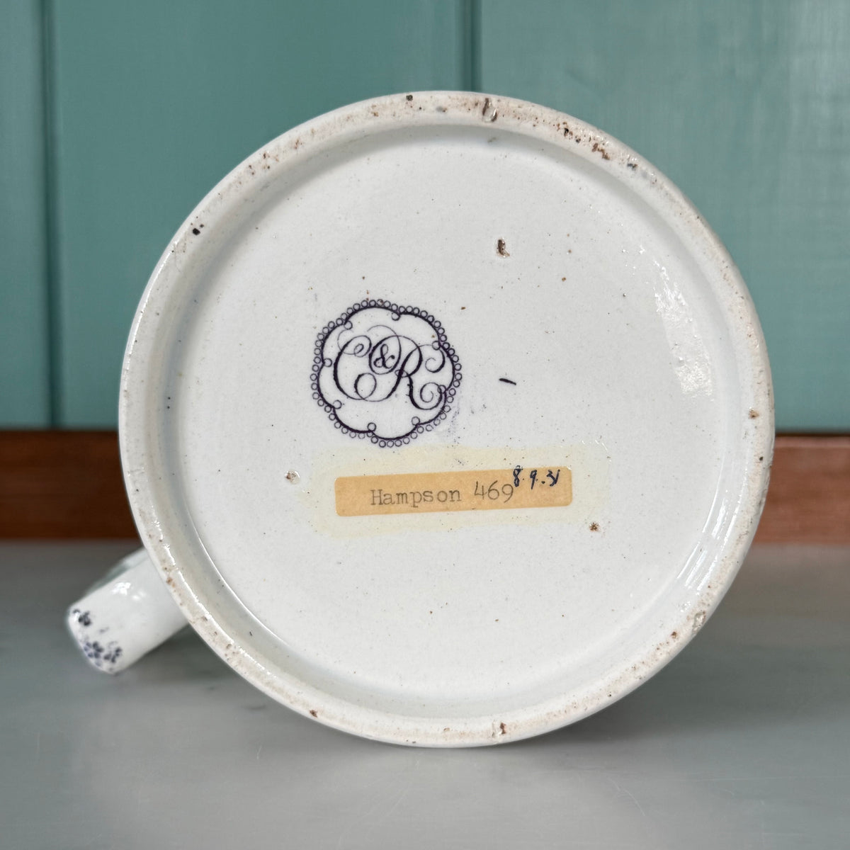 William IV 1831 Coronation Pearlware Mug – C &amp; R
