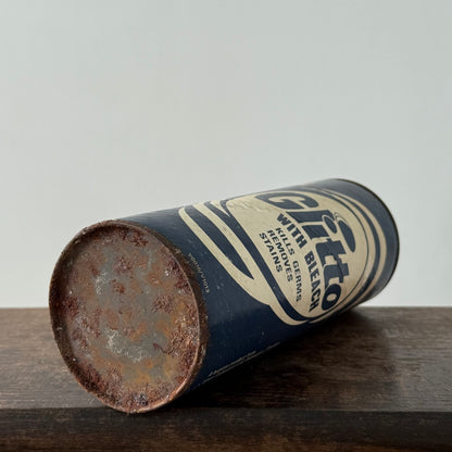 Glitto With Bleach Vintage Cleaning Powder Tin Unopened
