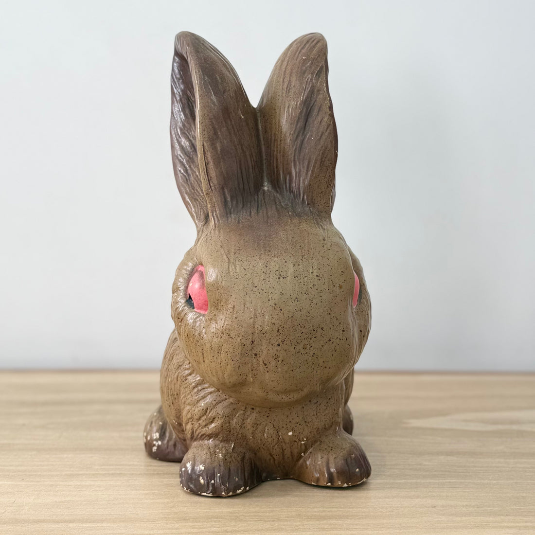 XL SylvaC Rabbit No 1028 Brown Mid Century Pottery Ornament 25.5 cm