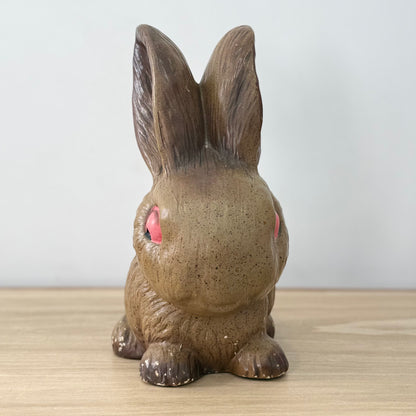XL SylvaC Rabbit No 1028 Brown Mid Century Pottery Ornament 25.5 cm