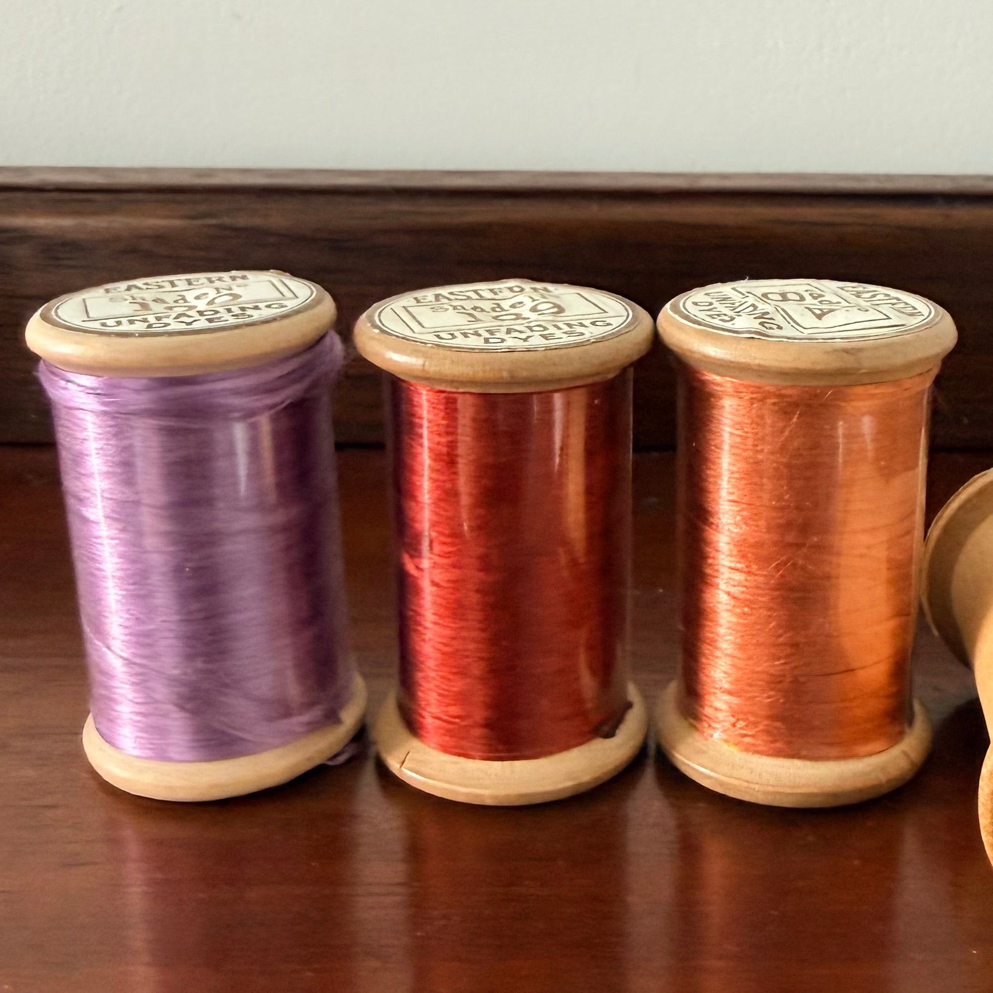 Vintage Pearsall’s Stout Floss &amp; Artserica Floss Silk Spools Fly Tying Costumes