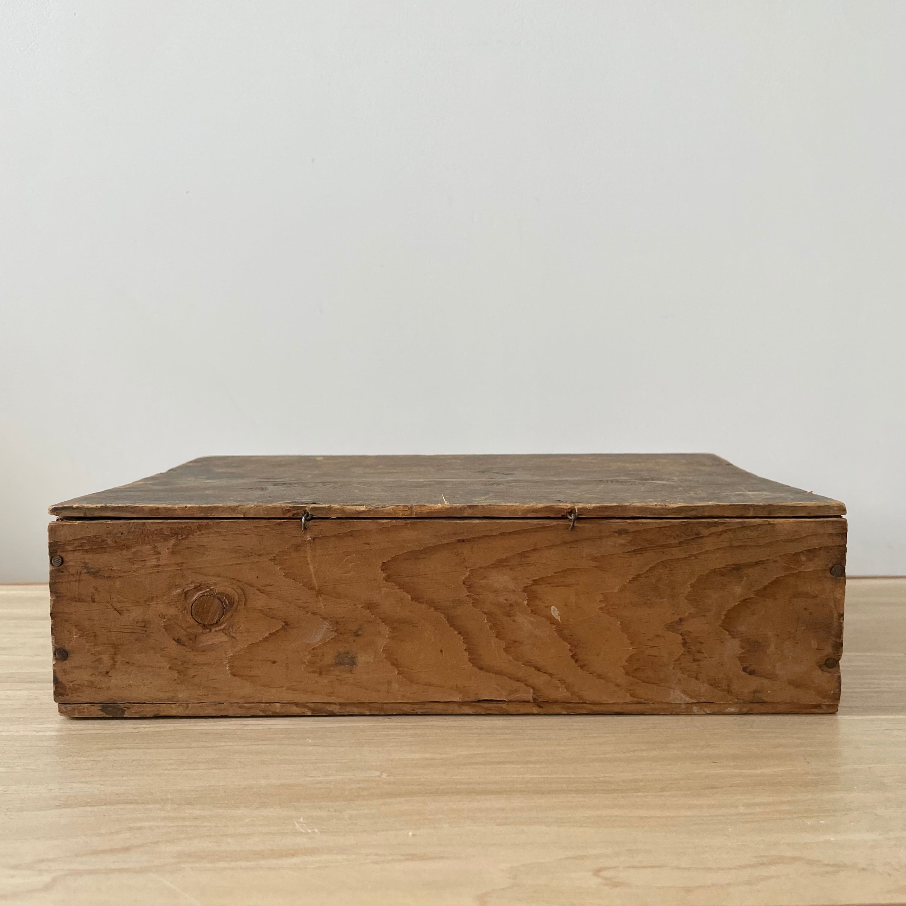 Antique Craven’s Pure Confectionery Wooden Advertising Box – York, Early 1900s