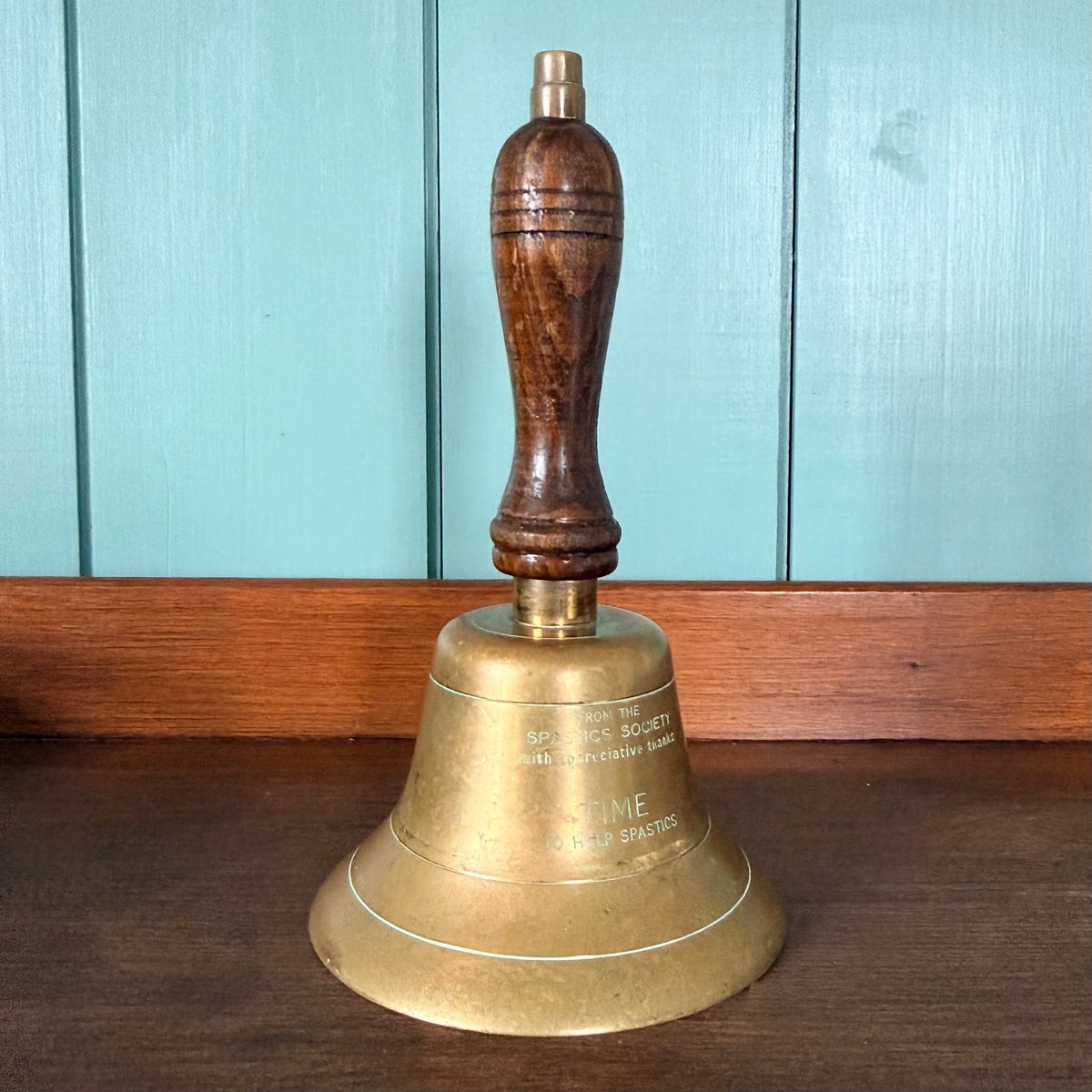 Vintage Spastics Society Charity Bell – “Time to Help Spastics”
