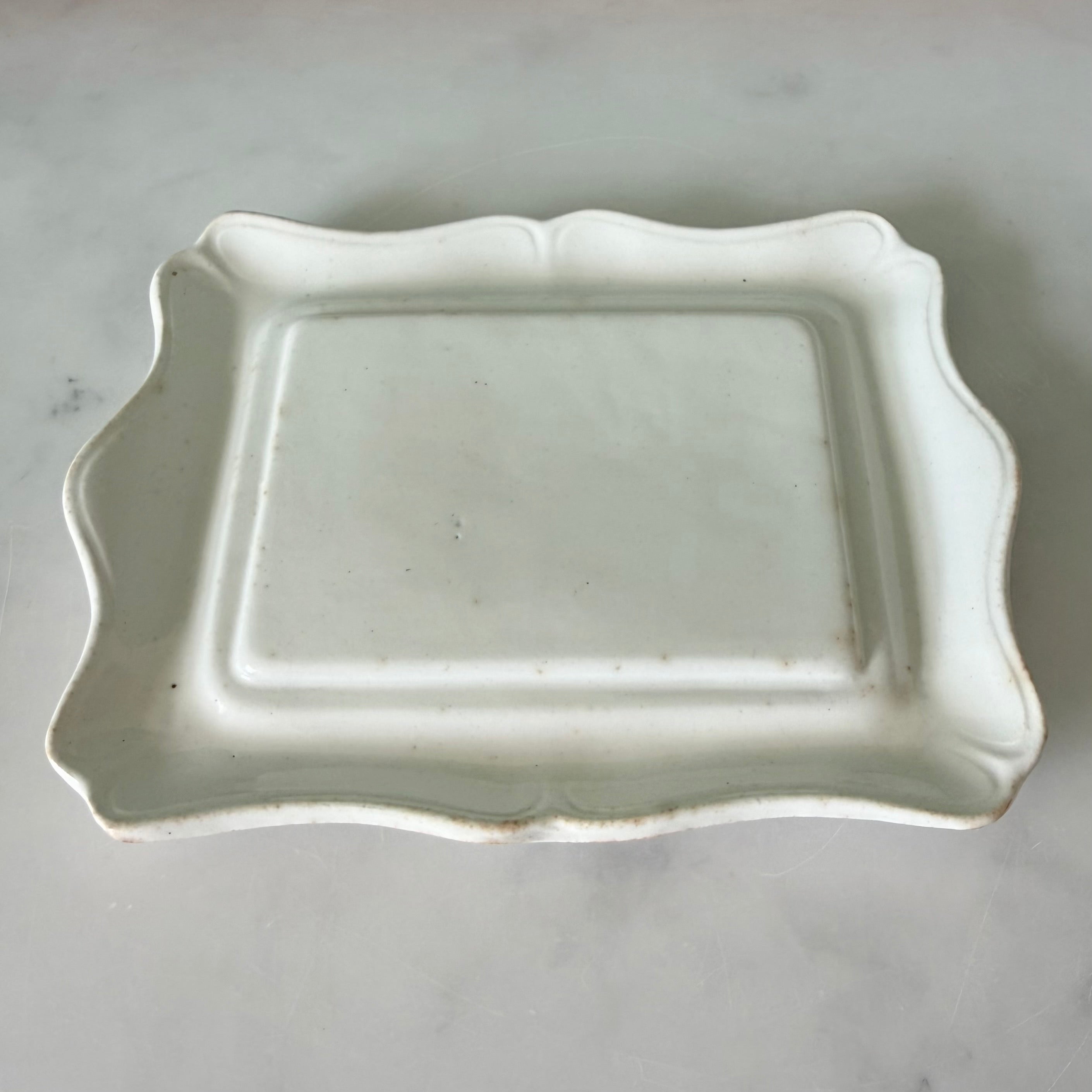 Antique St Ivel Cheese Dish by Wilkinson Ltd Staffordshire c.1910