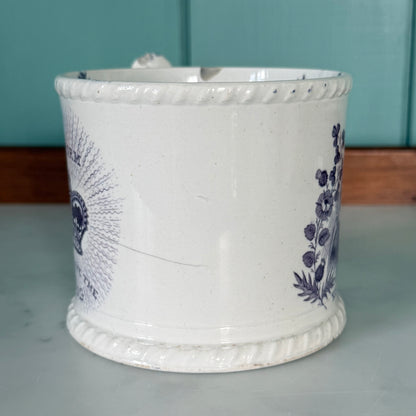 William IV 1831 Coronation Pearlware Mug – C &amp; R