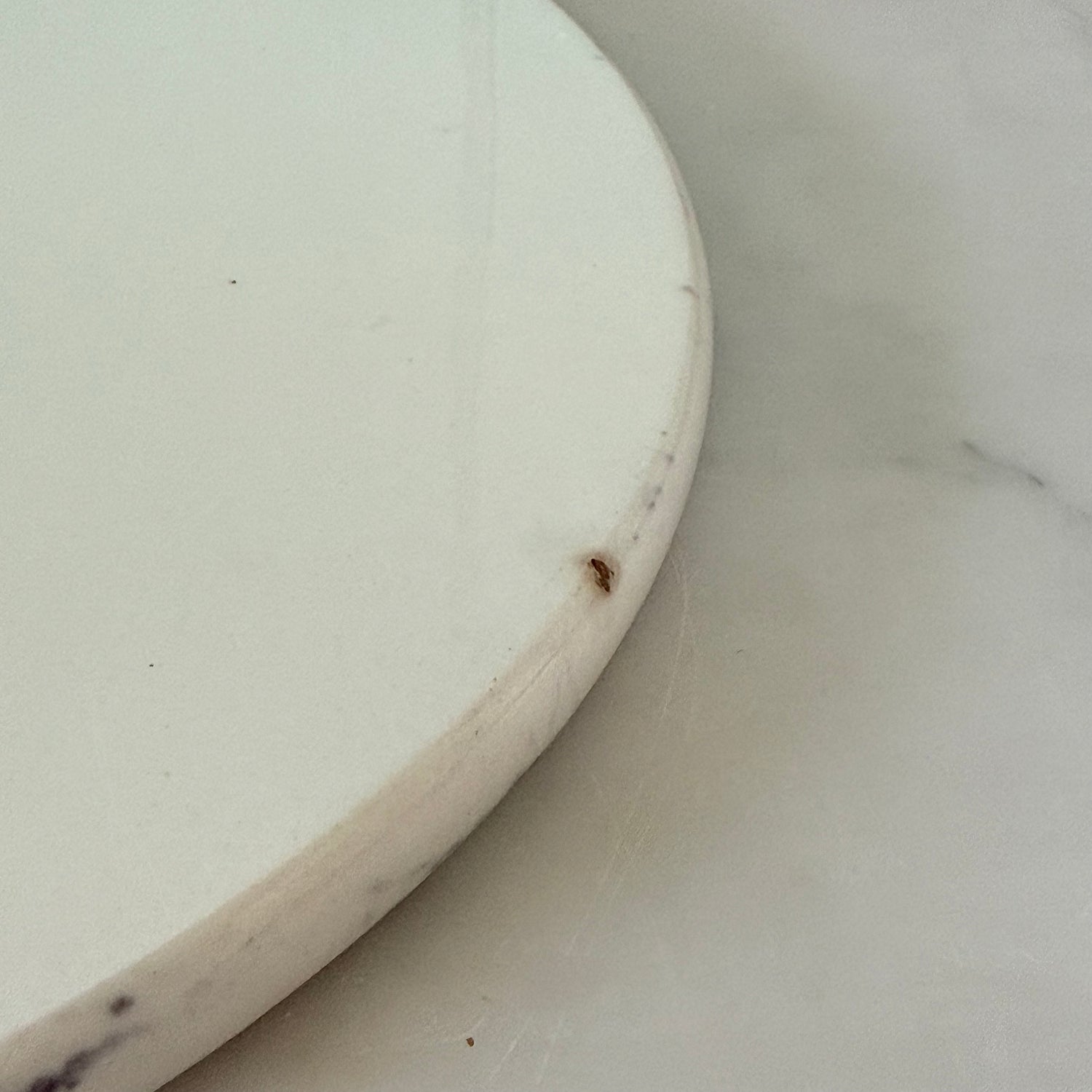 Antique W. &amp; T. Avery Birmingham Faux Marble Ceramic Scale Plate c.1900