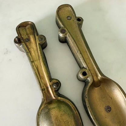 Antique Bronze Spoon Mould for Casting Pewter 18th/19th Century