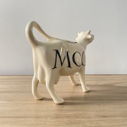 Emma Bridgewater Toast &amp; Marmalade “MOO” Cow Creamer  – Made in England