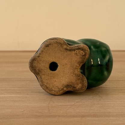 Vintage Denby Bourne Green Rabbit Stoneware Figurine England 8cm