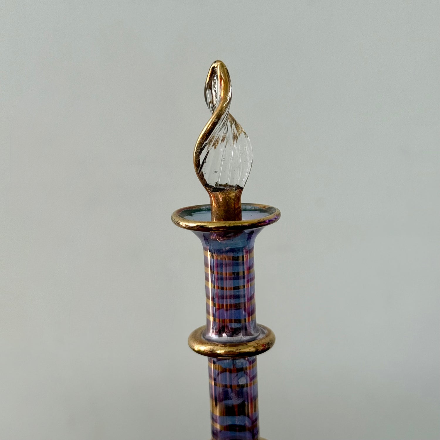 Small glass perfume