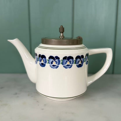 Art Deco WMF Wächtersbach Pansy Teapot Dec. 2194