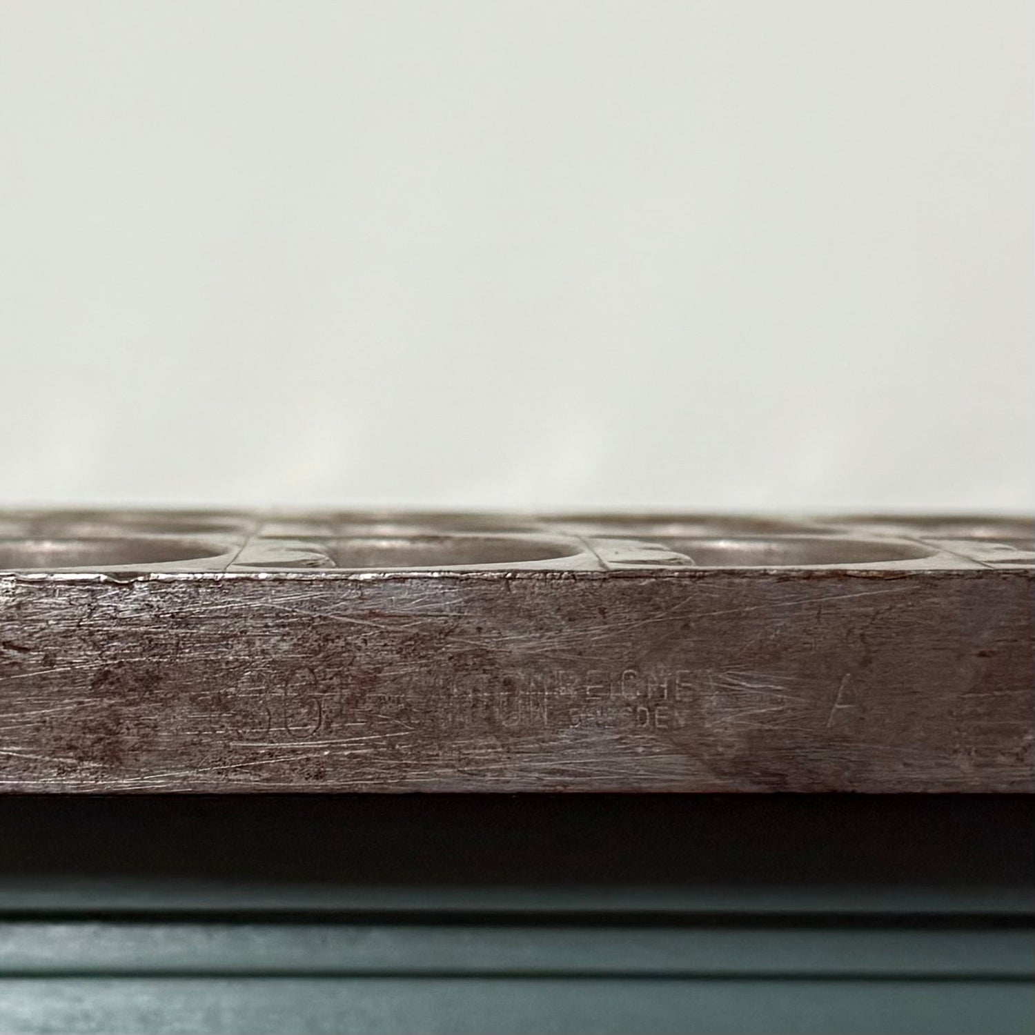 Anton Reiche Antique Chocolate Mould – Crescent Moon Faces