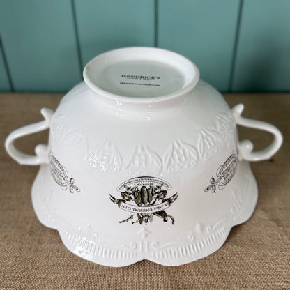 Hendrick’s Gin Large Ceramic Punch Bowl A Most Unusual Gin