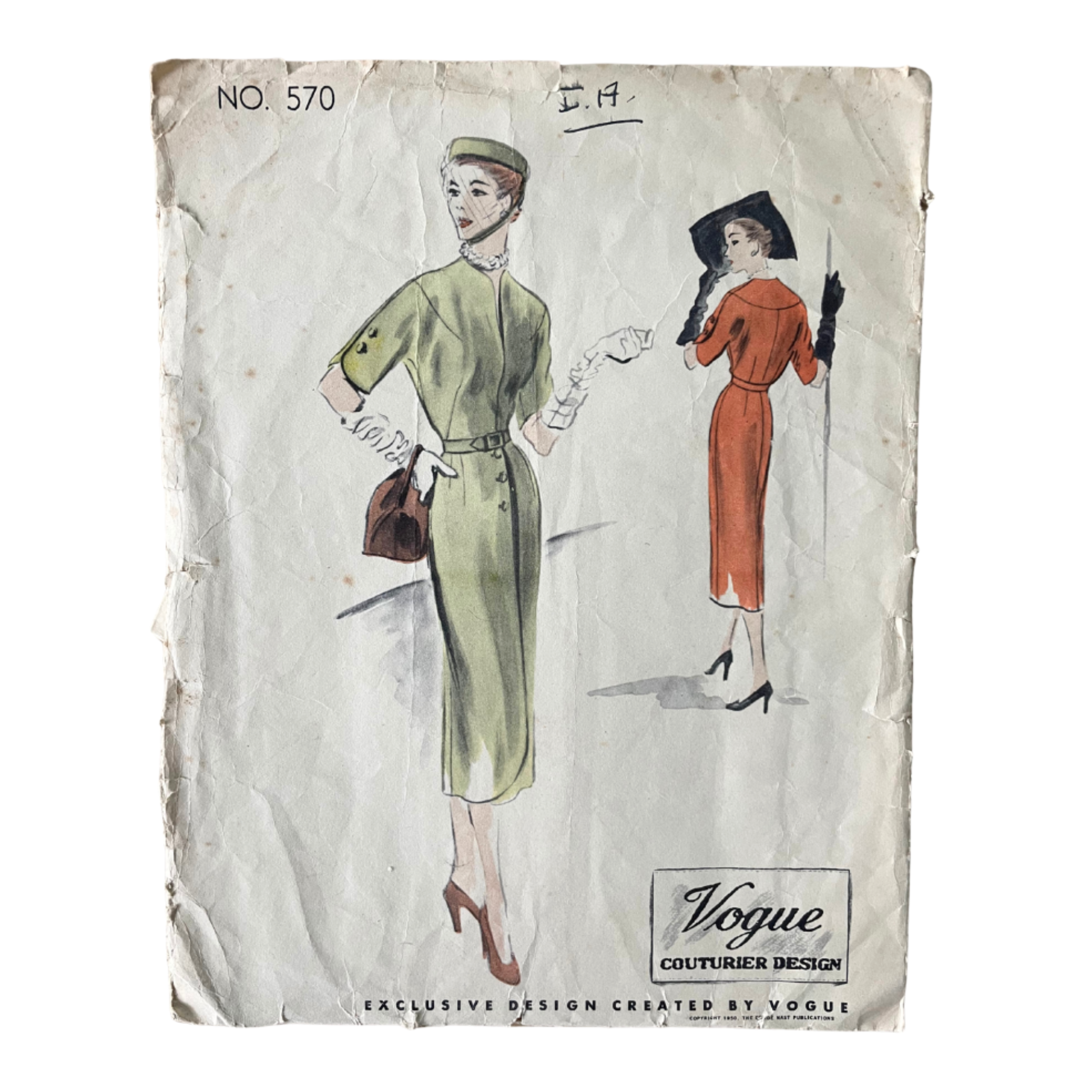 Vogue Couturier 570 Womens Size 12 Dress