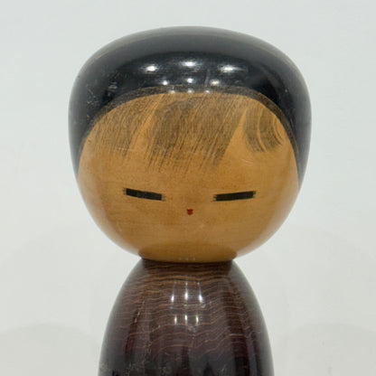 Large Pair of Japanese Sōsaku Kokeshi Dolls by Watanabe Masao