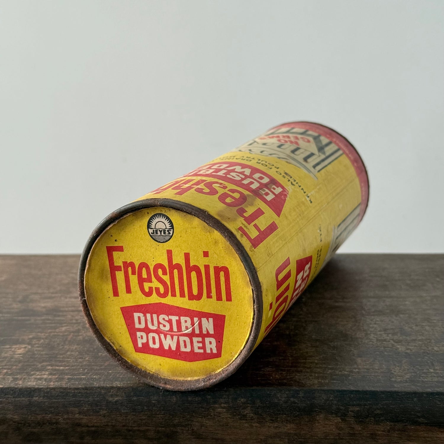 Freshbin Dustbin Powder Vintage Advertising Tin Unopened