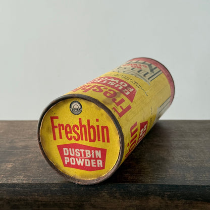 Freshbin Dustbin Powder Vintage Advertising Tin Unopened