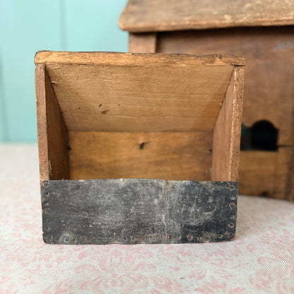 Antique Country House Squirrel Cage with Original Wire Run &amp; Nest Box