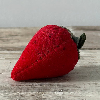 Antique Red Velvet Strawberry Emery